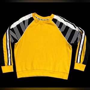 Sweatshirt, Black/Yellow